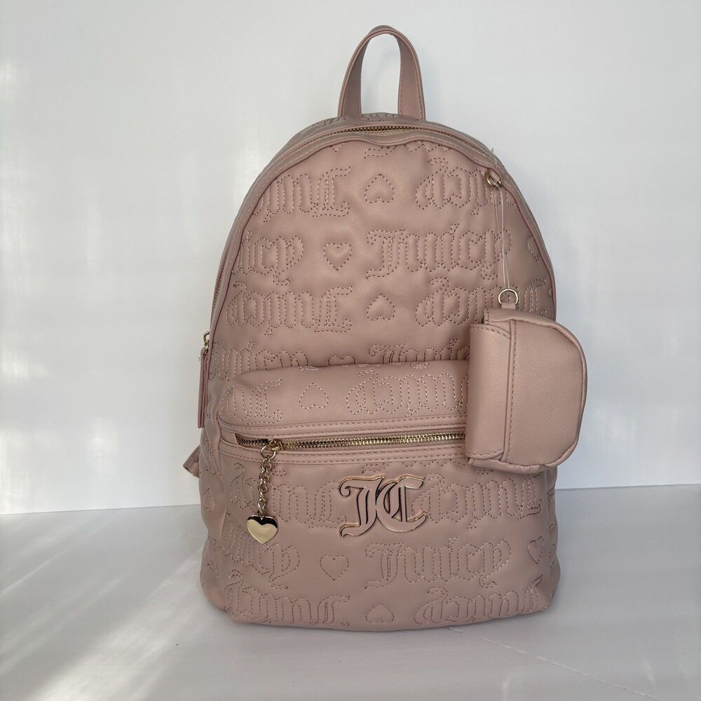 NEW JUICY COUTURE Pink League Backpack Dusty Blush 11JCCPHJC-LJB W/Tags $99 MSRP